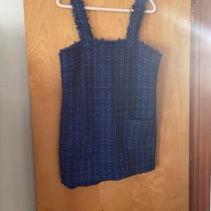 Blue Zara dress
